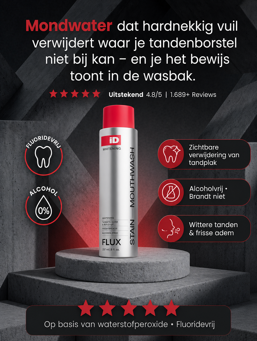 Mondwater tegen tandplak - Verhelpt slechte adem